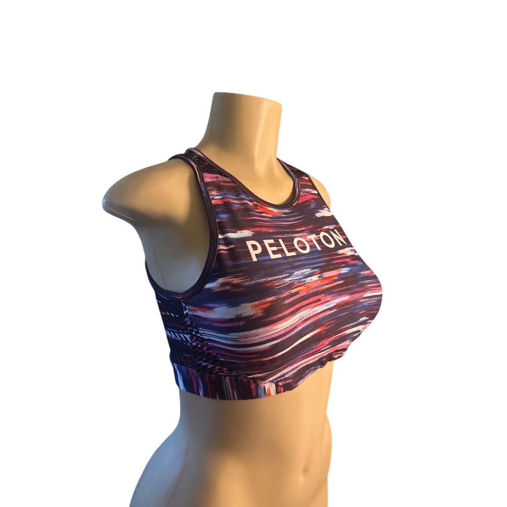 Women S WITH Wear It To Heart Peloton Melody High Neck Sports Bra Crop Tank Top